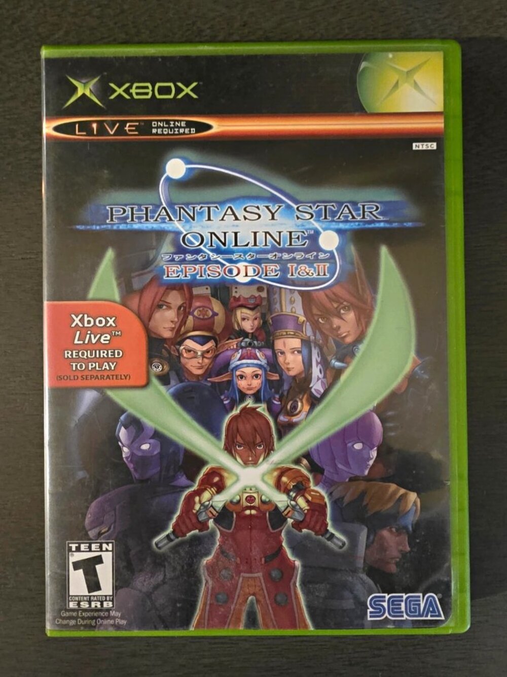 SEGA Phantasy Star Online Episode I & II Xbox 2003 T NTSC-U/C Manual Included